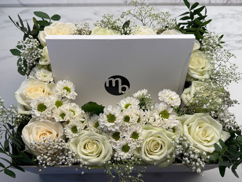 DIY Geschenkidee: Romantische Blumenbox selber machen mit mumaboard 🌹🎁