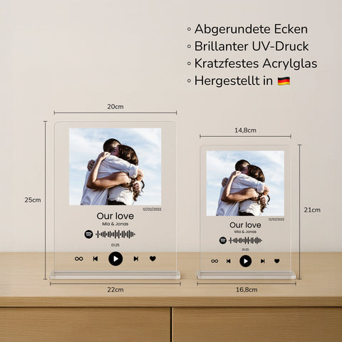 mumaboard Acrylglas "Love song"