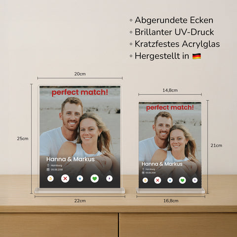 mumaboard Acrylglas "Perfect Match"